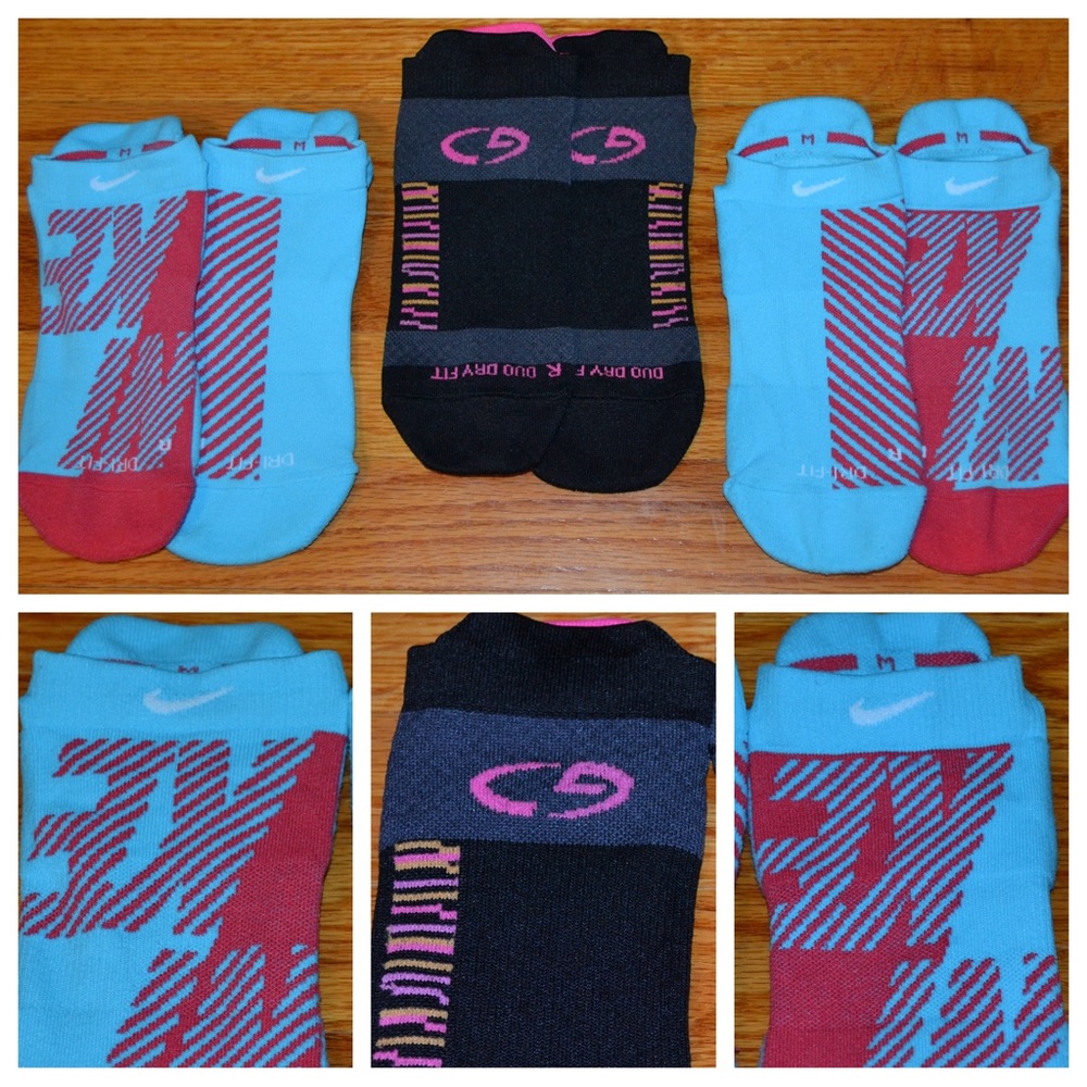 Women’s Nike & C9 by Champion athletic running socks